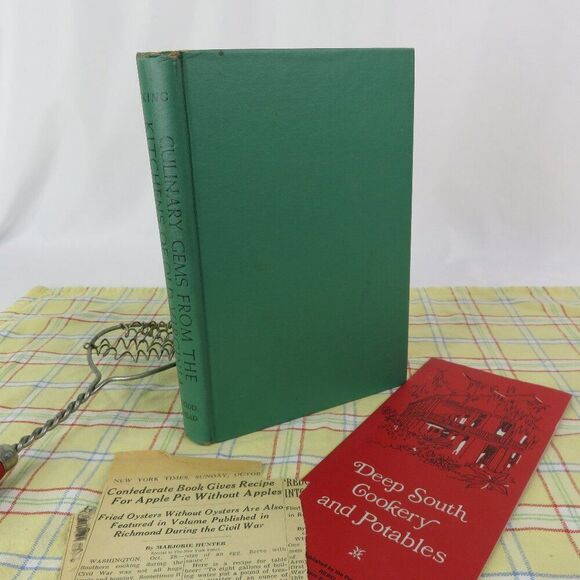 Culinary Gems Kitchens Virginia Cook Book 1952 1st Ed Deep South Cookery Booklet - Picture 1 of 9